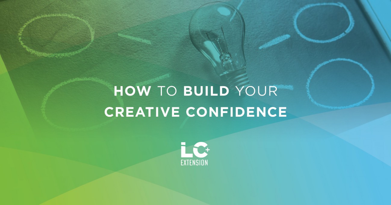 How to build your creative confidence