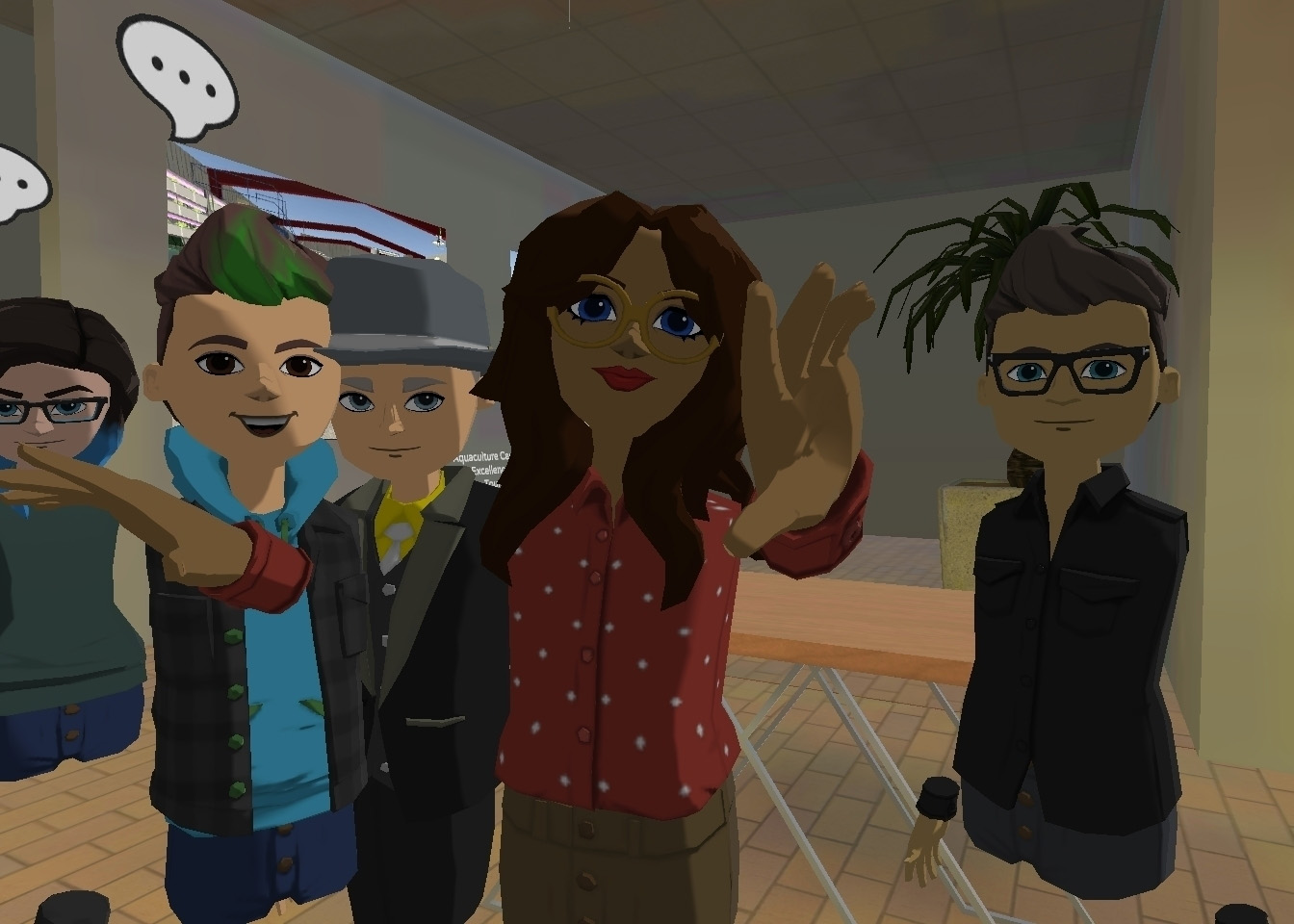 student and instructor avatars