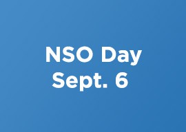 NSO Day Sept. 6