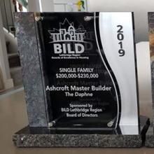 The BILD award won by student-designed home The Daphne.