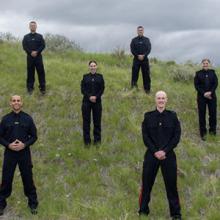Members of the Police Cadet Training program 2020 graduating class.