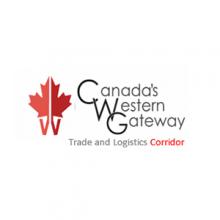 The student-designed logo for Canada's Western Gateway