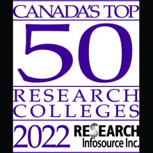The Research Infosource Top 50 Research Colleges logo