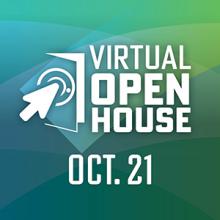 The Virtual Open House logo.