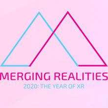 The Merging Realities 2020 logo