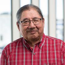 2018 Lethbridge College Honorary Degree recipient, Peter Weasel Moccasin