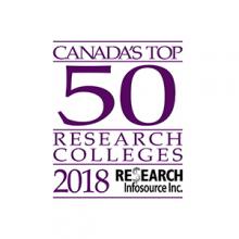Research Infosource 2018 Top 50 Research College logo